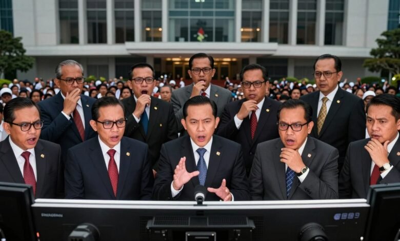 anggota dpr live bocor rahasia, dpr bocor rahasia partai